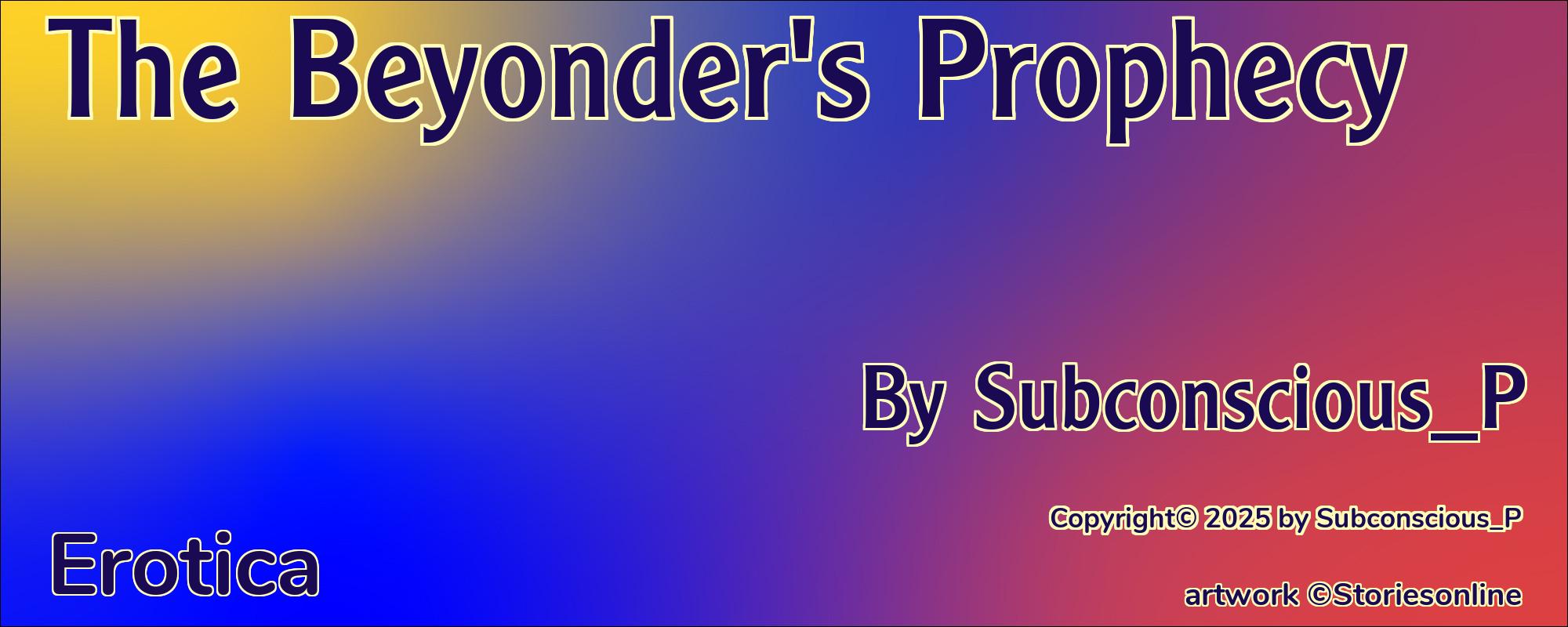 The Beyonder's Prophecy - Cover