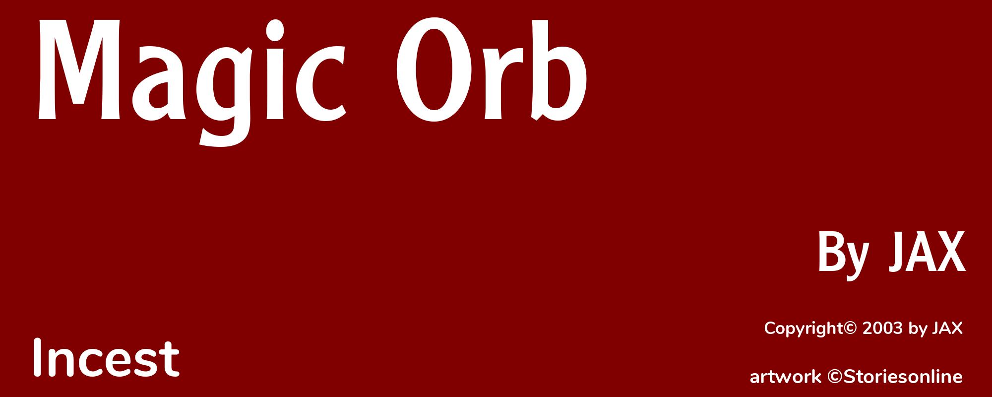 Magic Orb - Cover