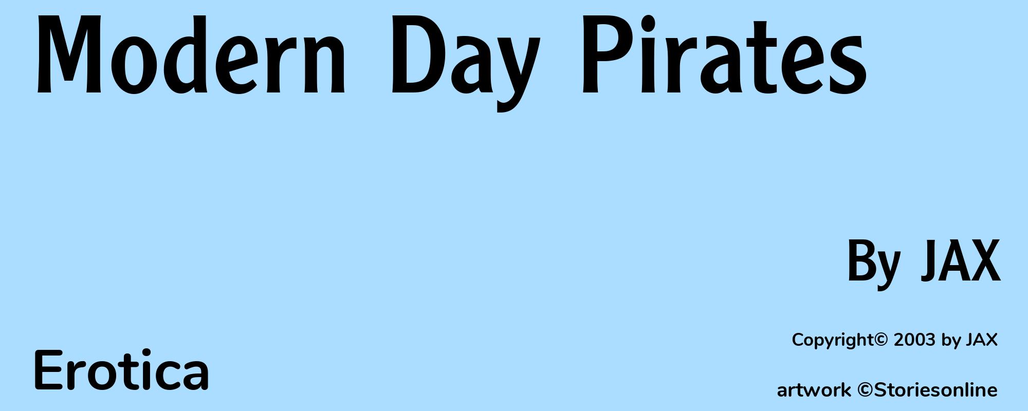 Modern Day Pirates - Cover