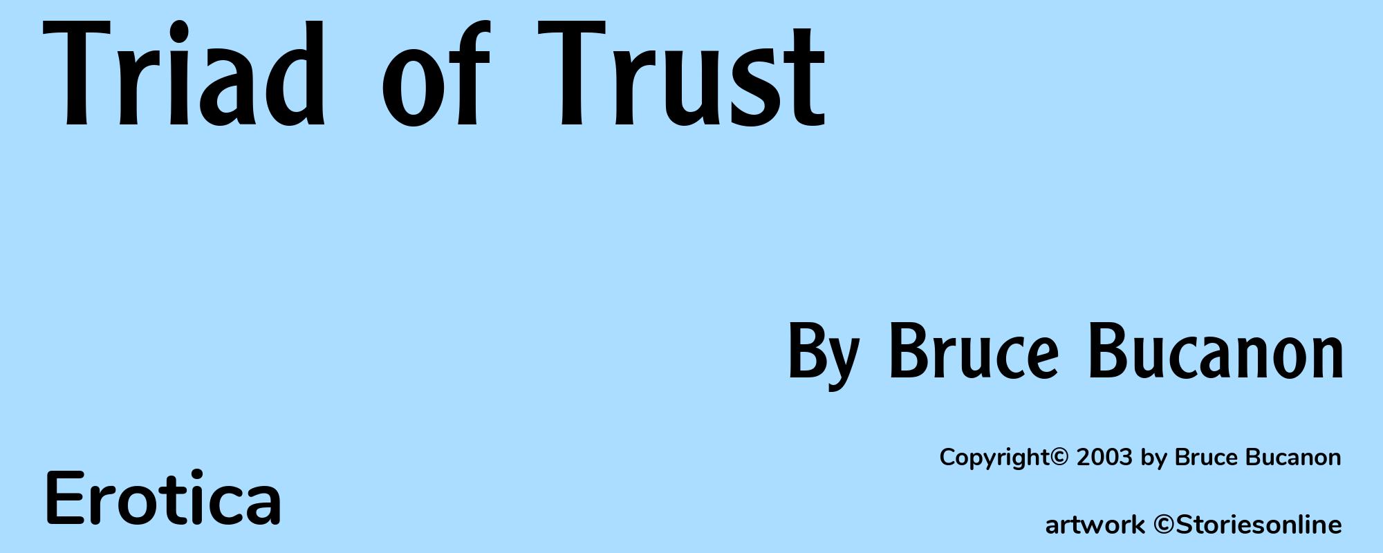 Triad of Trust - Cover