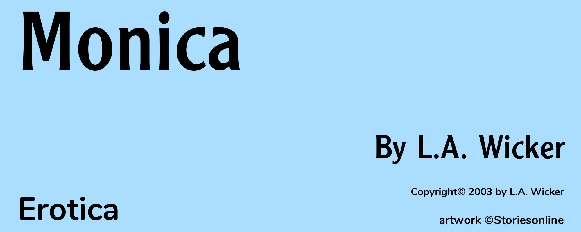 Monica - Cover