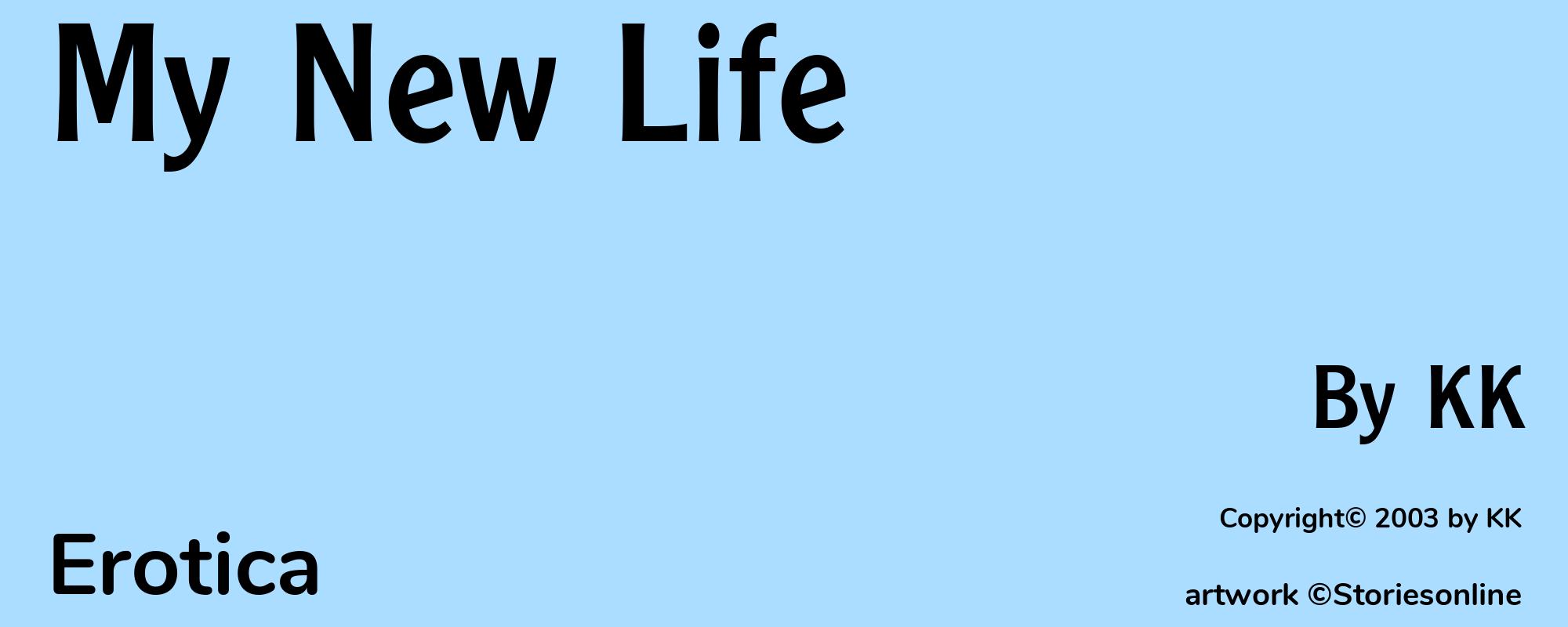 My New Life - Cover