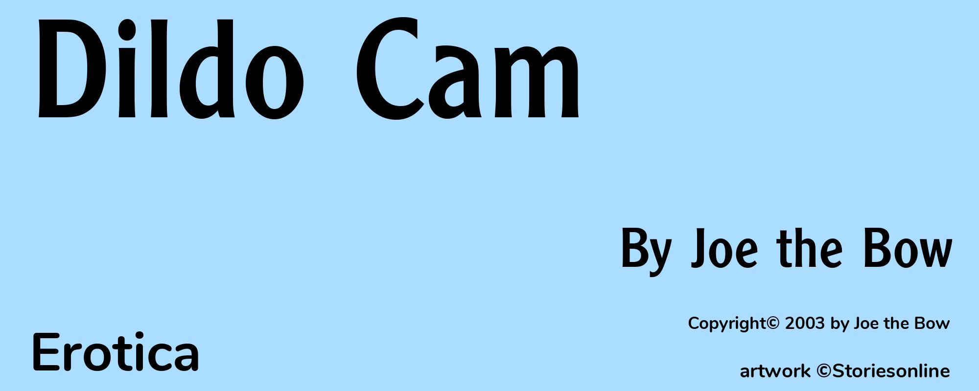 Dildo Cam - Cover