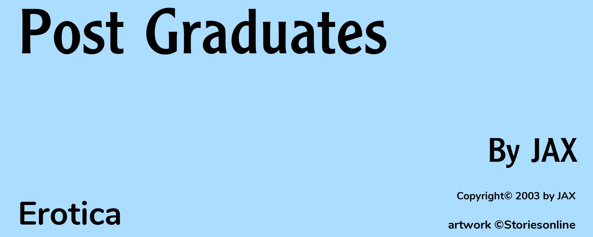 Post Graduates - Cover