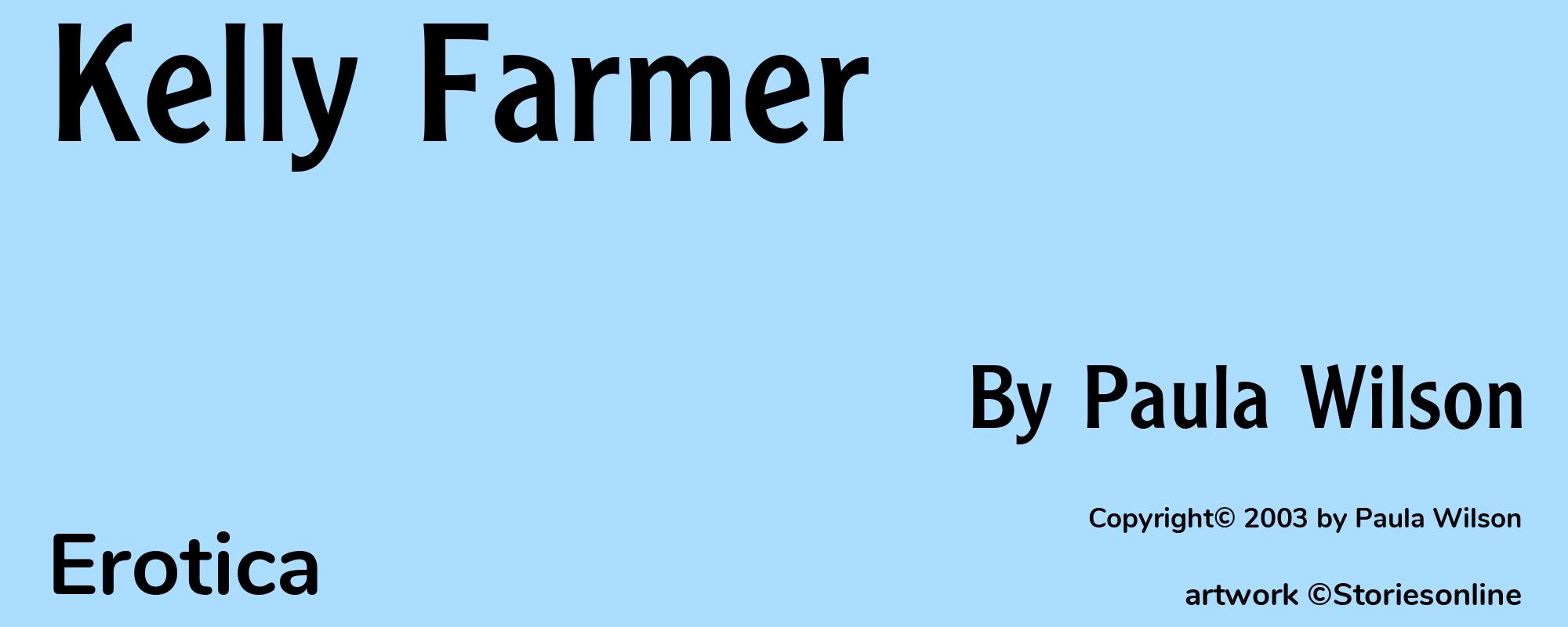 Kelly Farmer - Cover