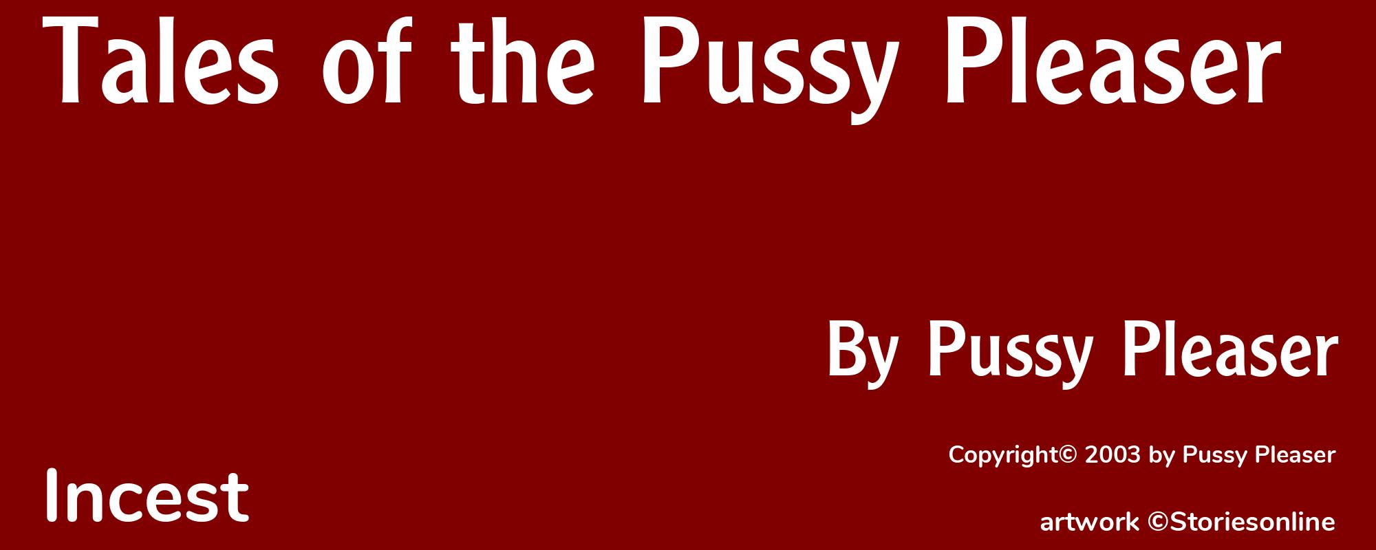 Tales of the Pussy Pleaser - Cover