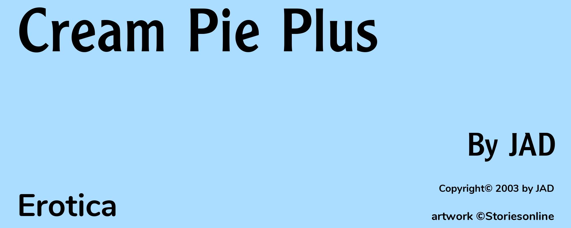 Cream Pie Plus - Cover