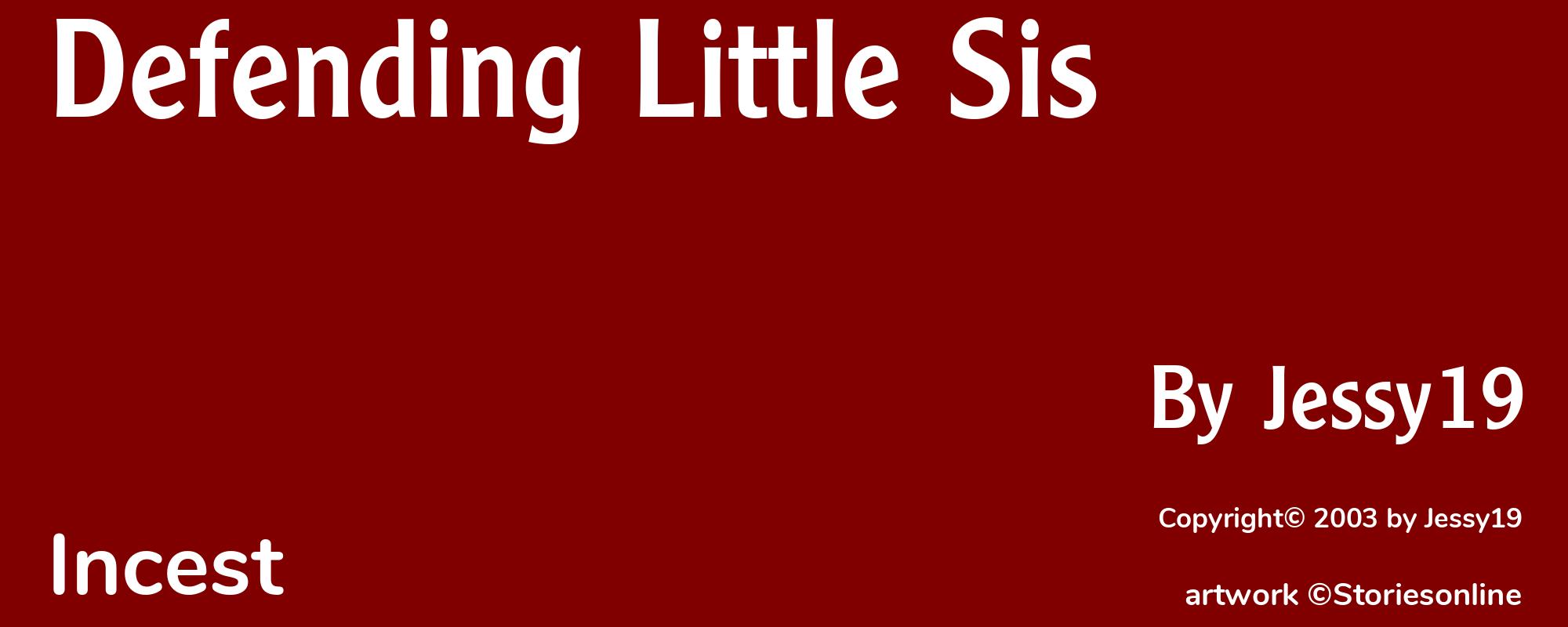 Defending Little Sis - Cover