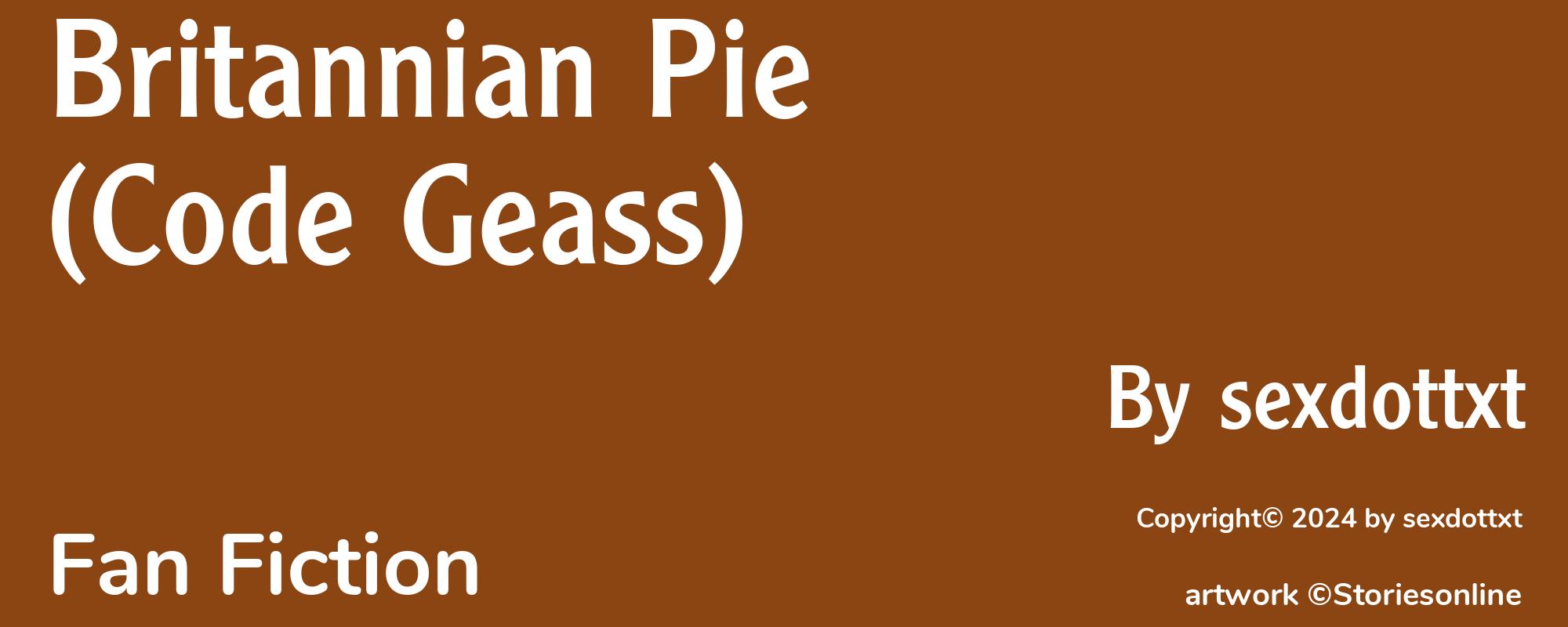 Britannian Pie (Code Geass) - Cover