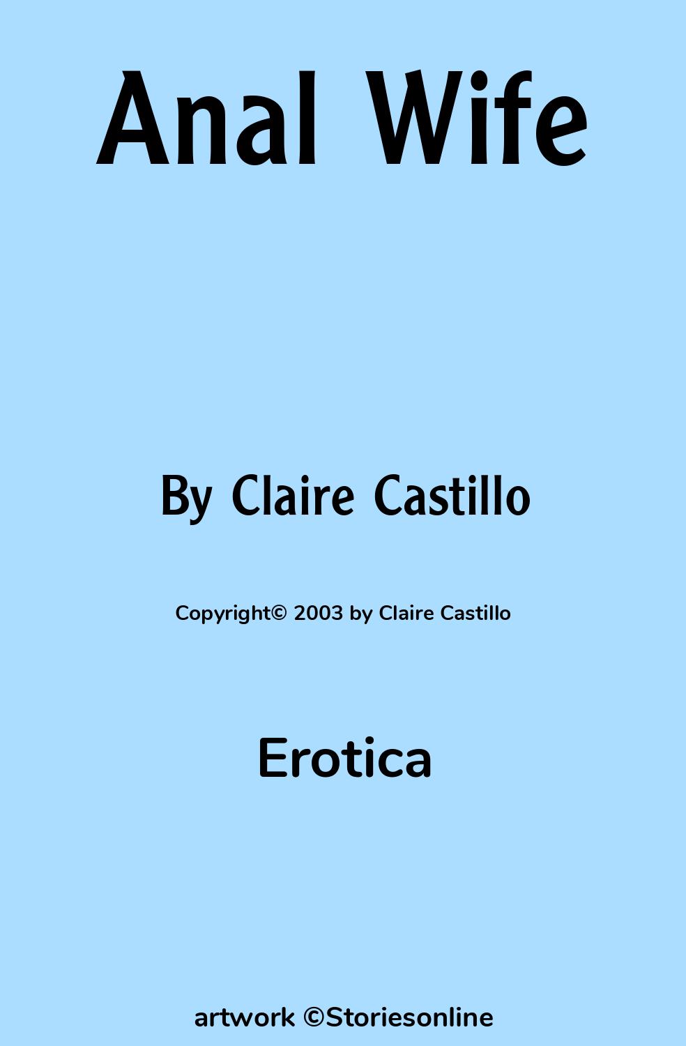 Erotica Sex Story: Anal Wife: Chapter 5: Anal Dinner Party by Claire  Castillo