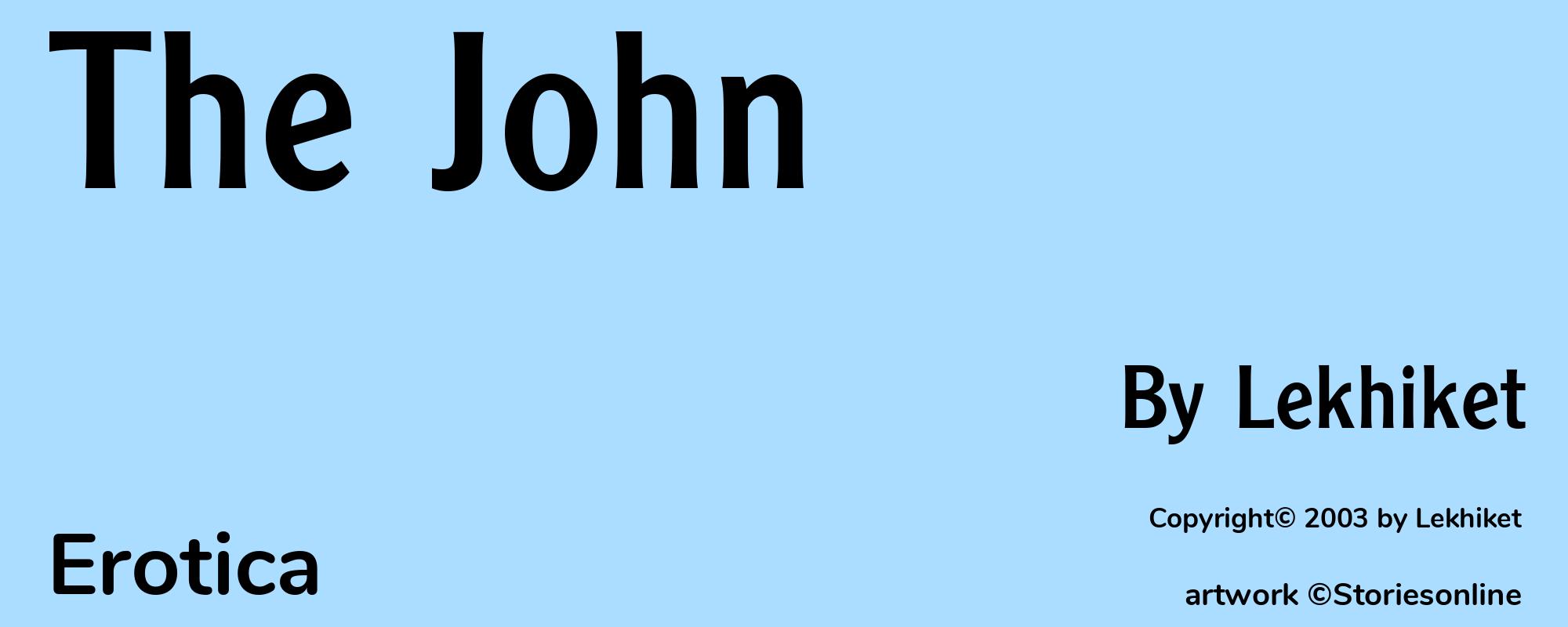 The John - Cover