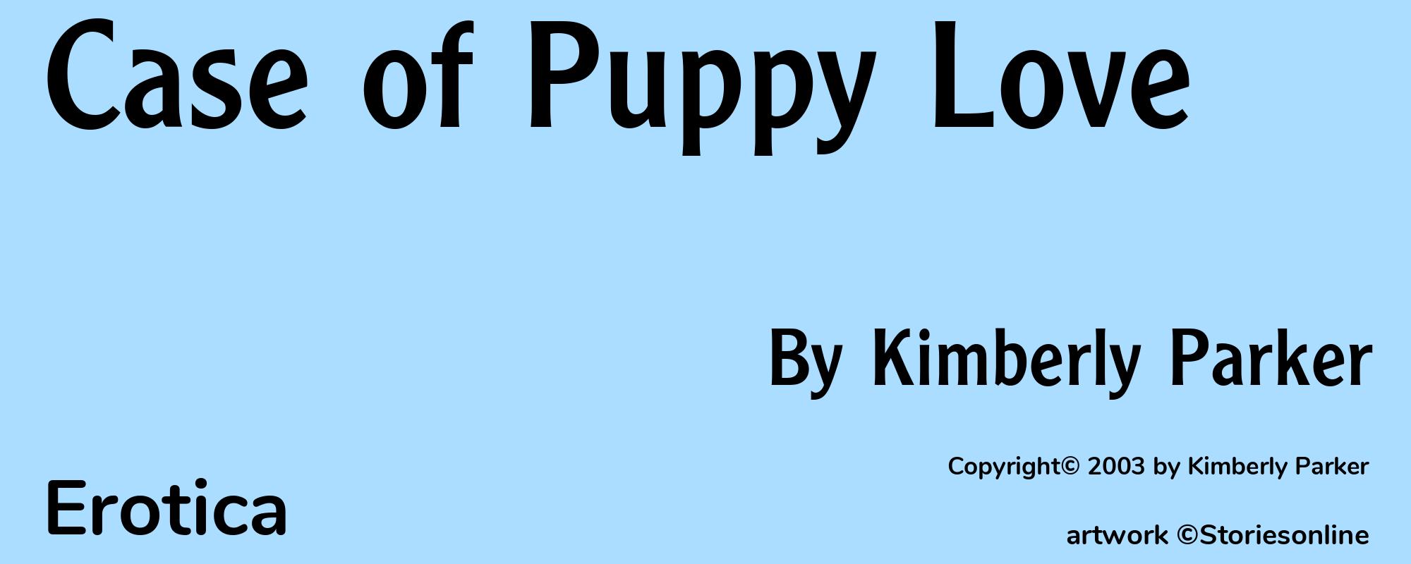Case of Puppy Love - Cover