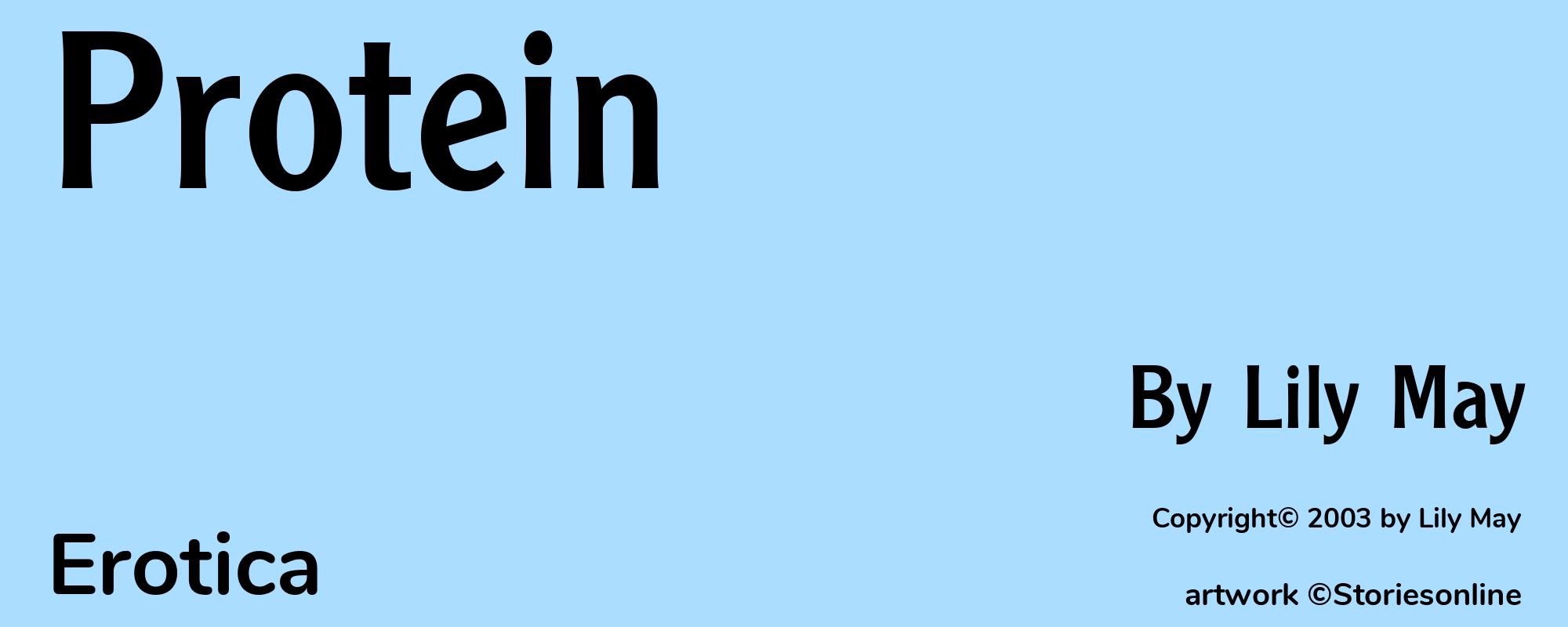 Protein - Cover