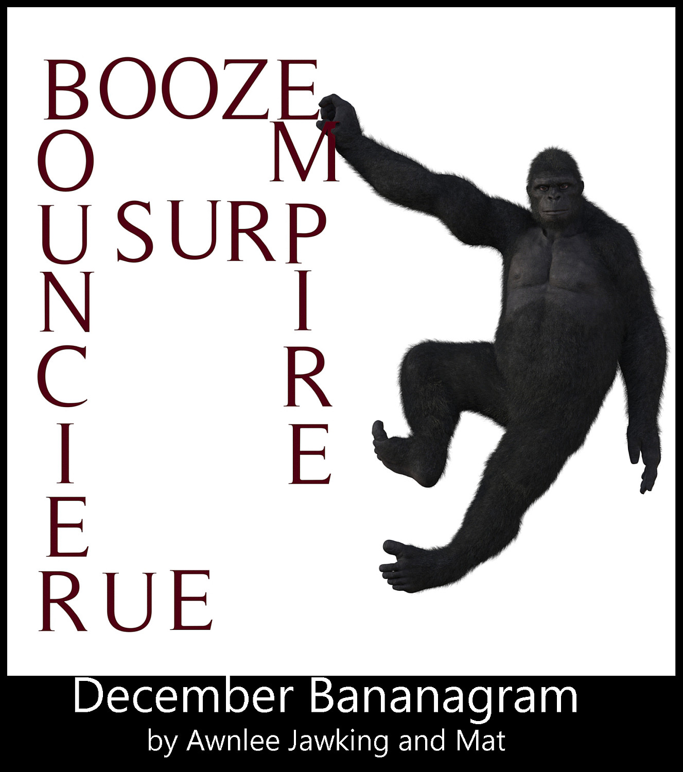 December Bananagram - Cover