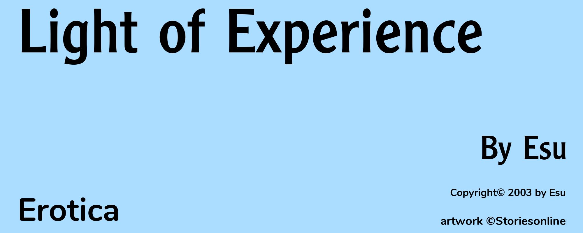Light of Experience - Cover