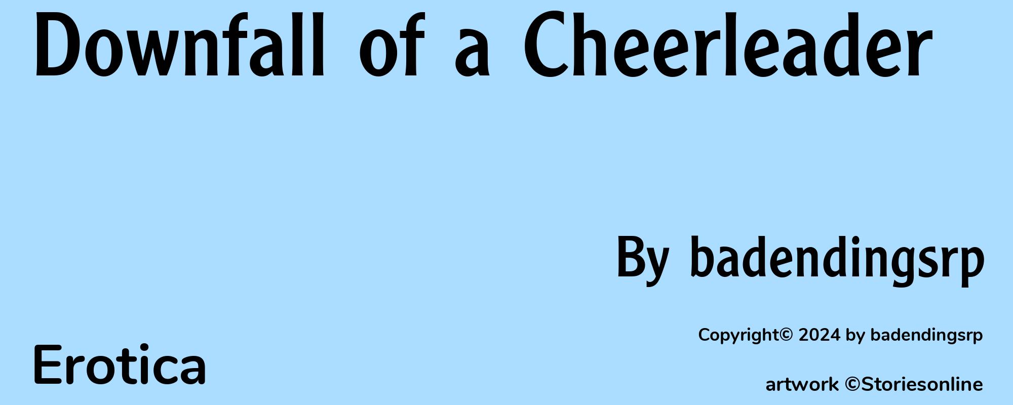 Downfall of a Cheerleader - Cover