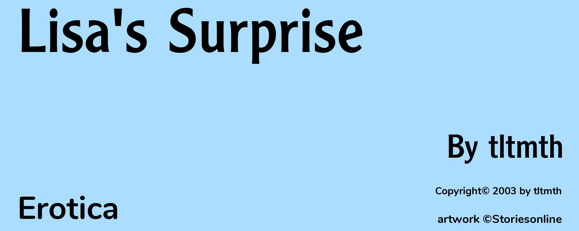 Lisa's Surprise - Cover