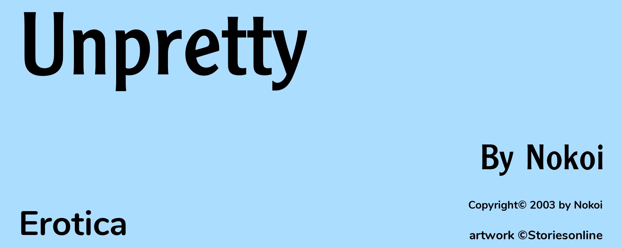 Unpretty - Cover