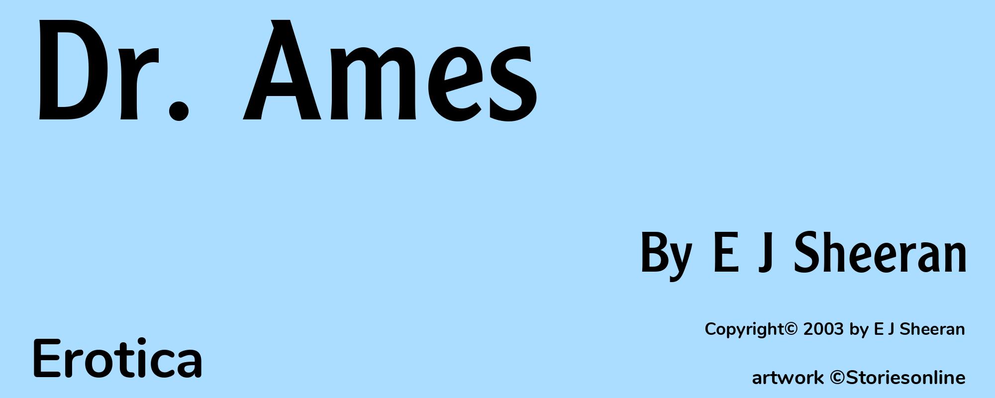 Dr. Ames - Cover
