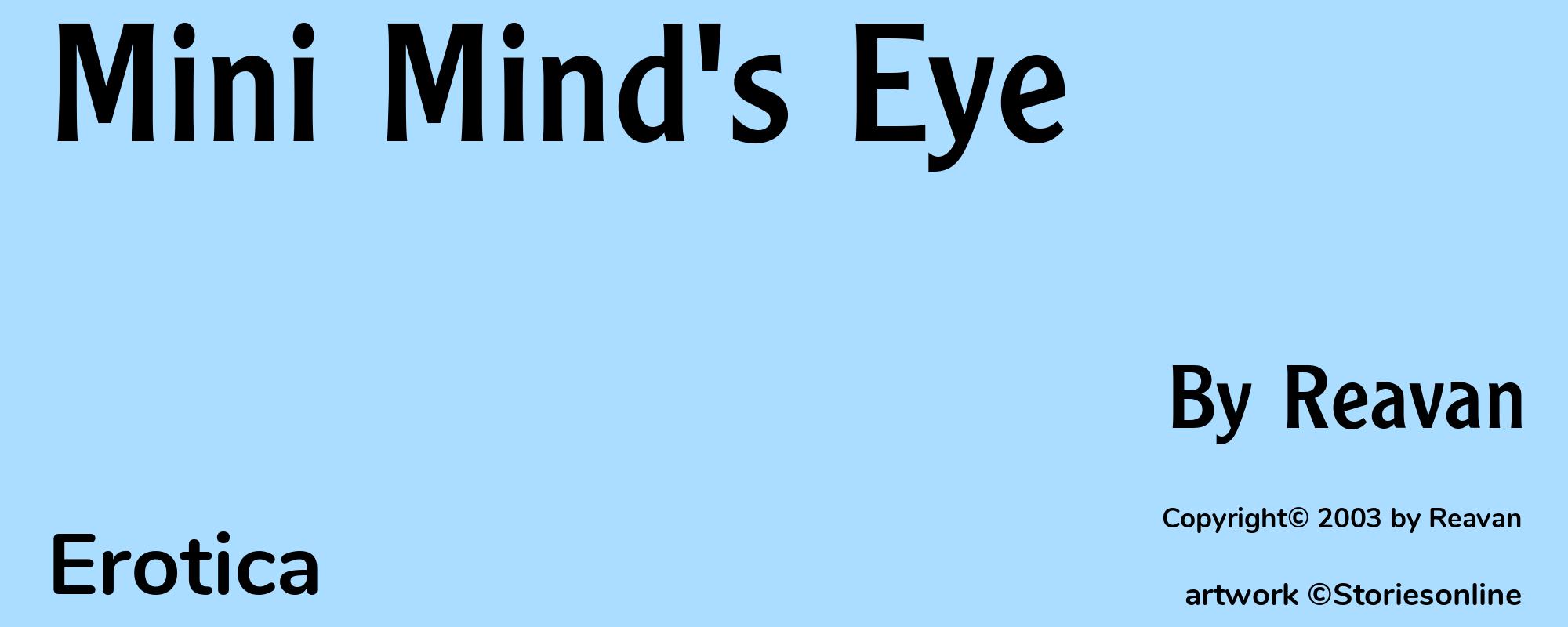 Mini Mind's Eye - Cover