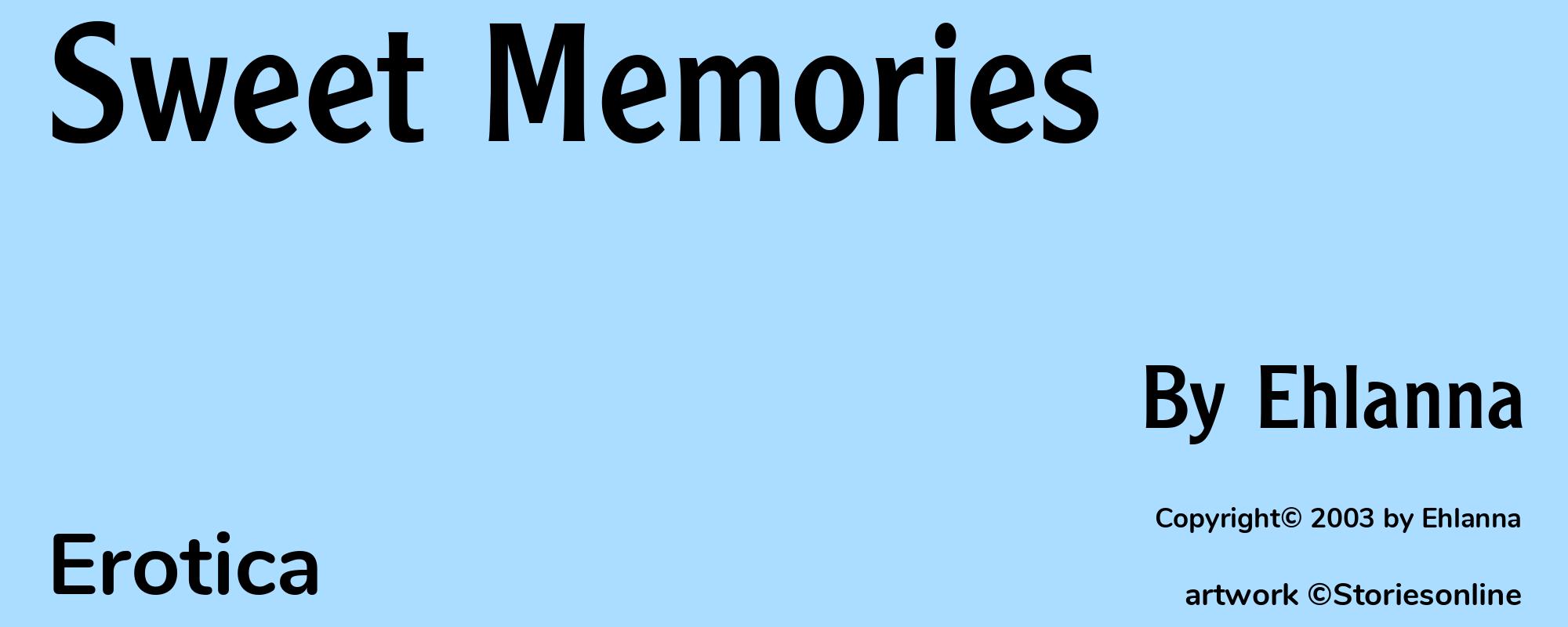Sweet Memories - Cover