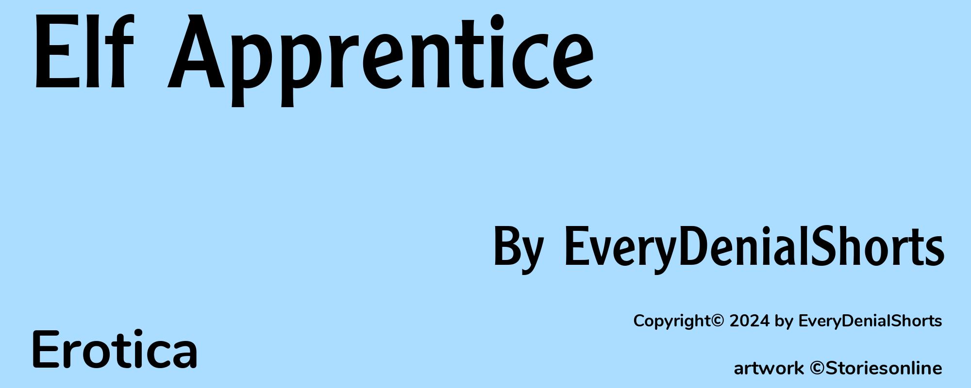 Elf Apprentice - Cover