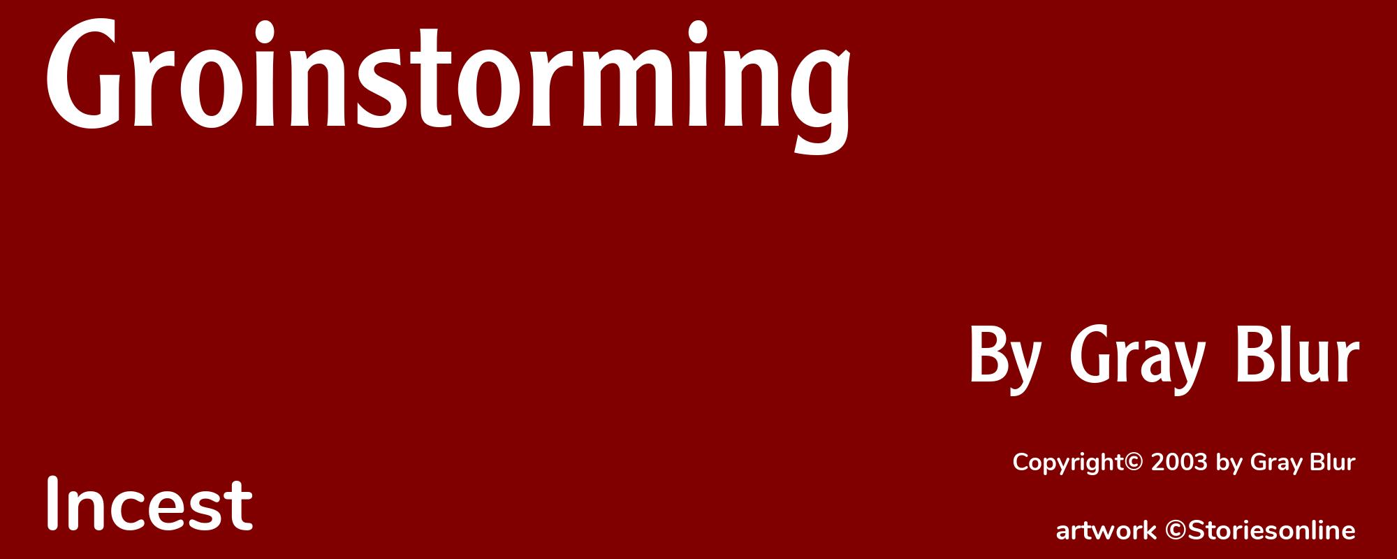 Groinstorming - Cover