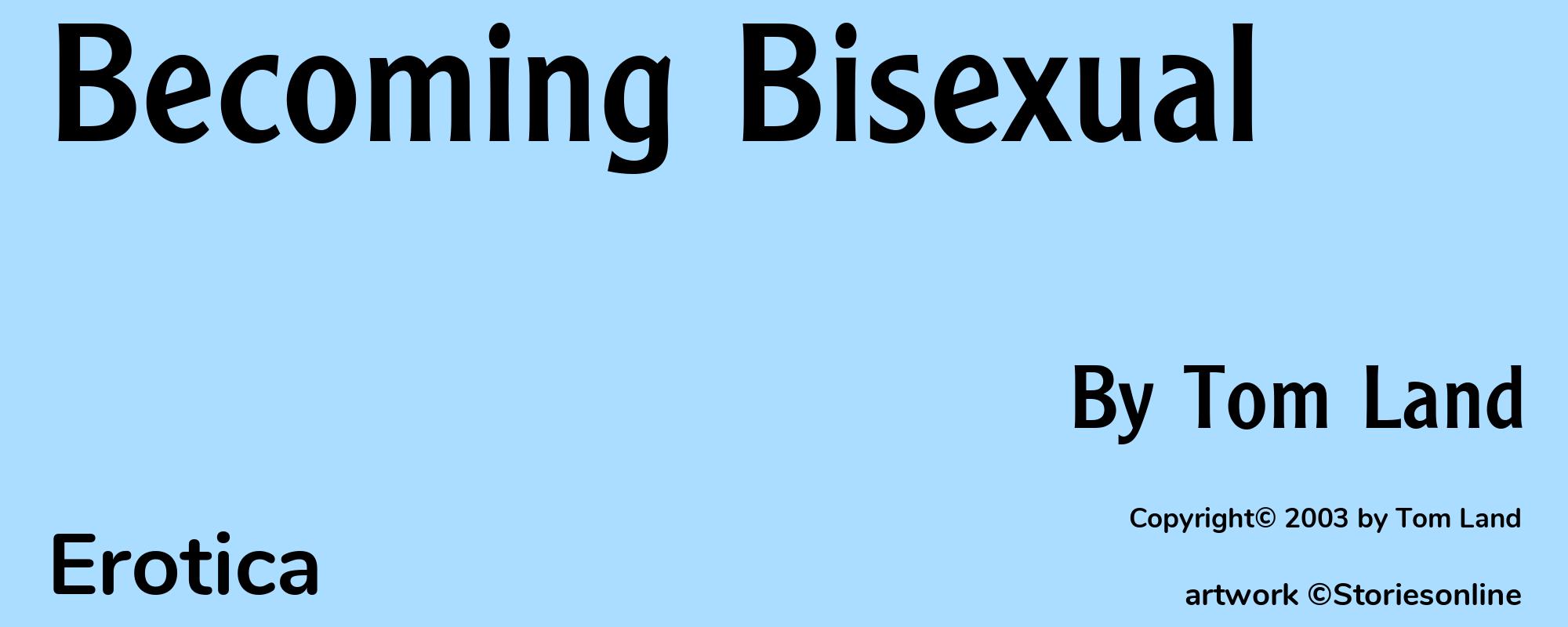 Becoming Bisexual - Cover