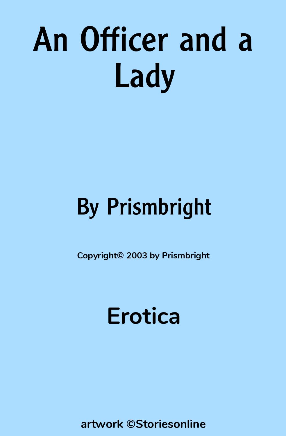 Erotica Sex Story: An Officer and a Lady: Chapter 2 by Prismbright