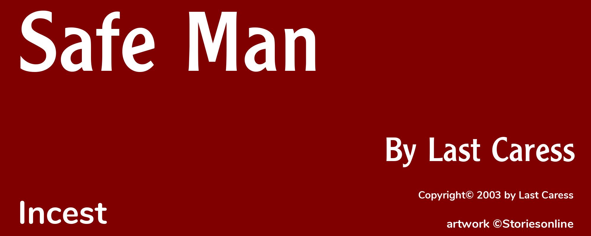 Safe Man - Cover