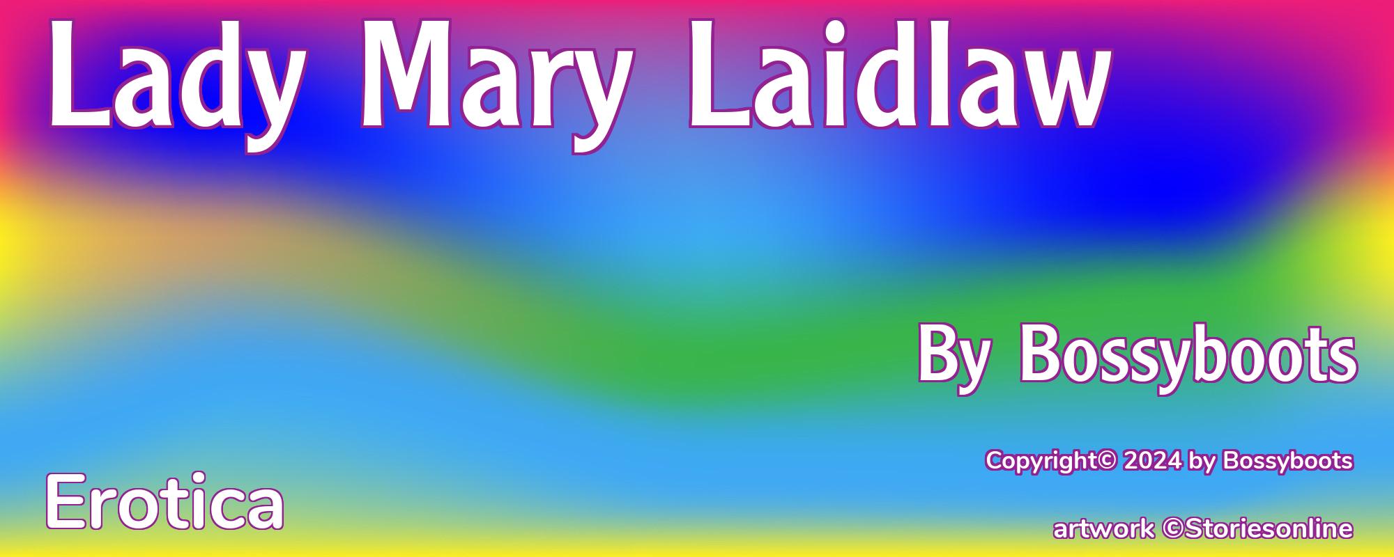 Lady Mary Laidlaw - Cover