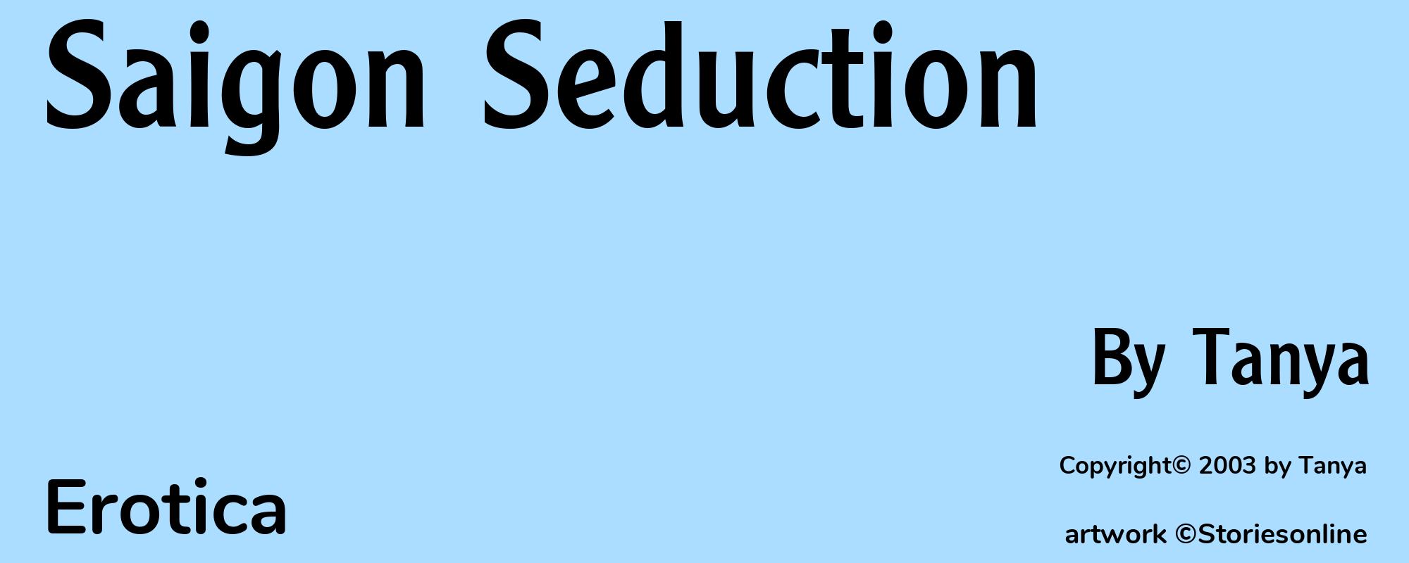 Saigon Seduction - Cover