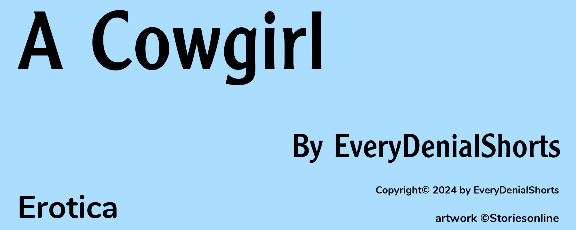 A Cowgirl - Cover