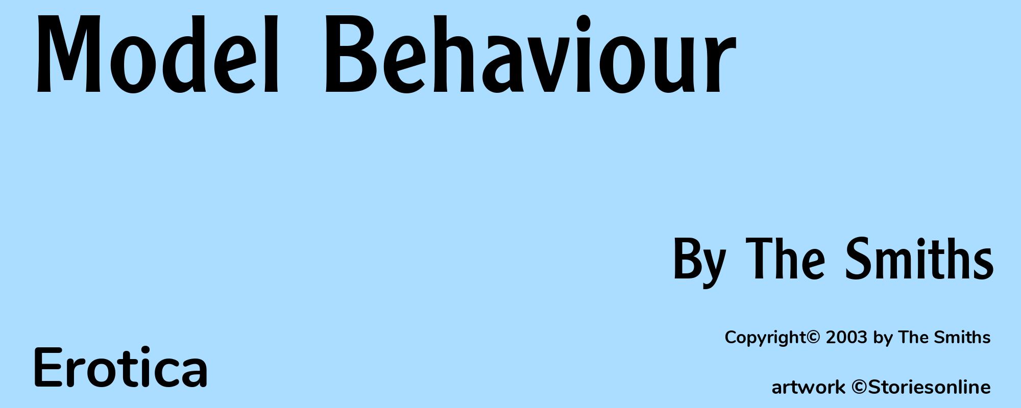 Model Behaviour - Cover