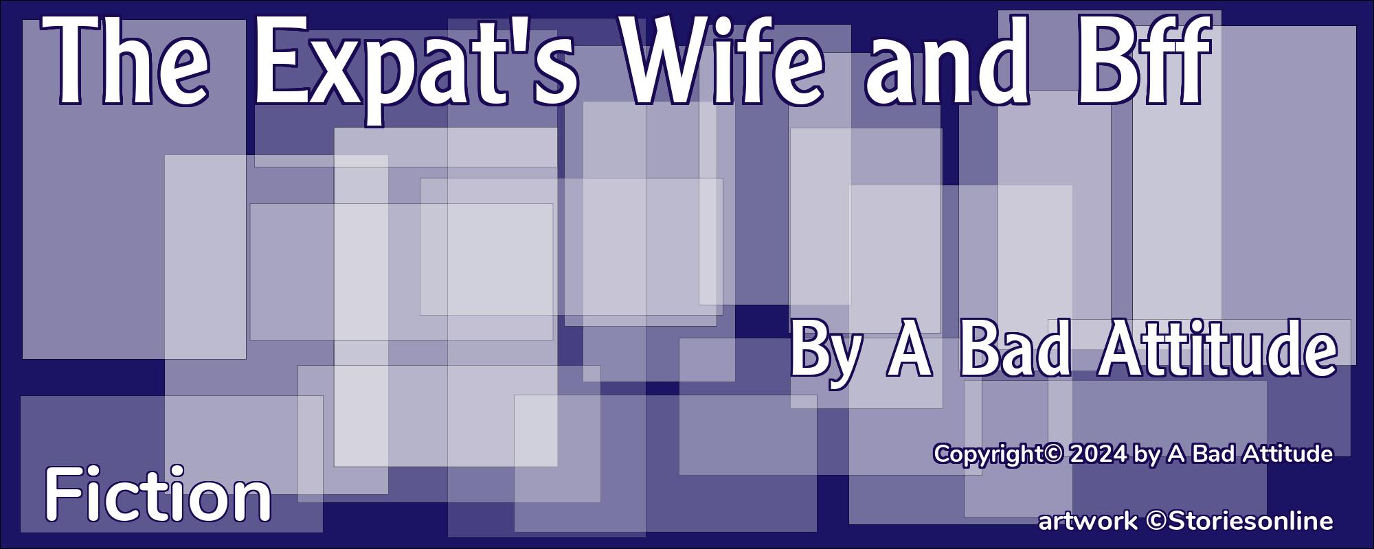 The Expat's Wife and Bff - Cover