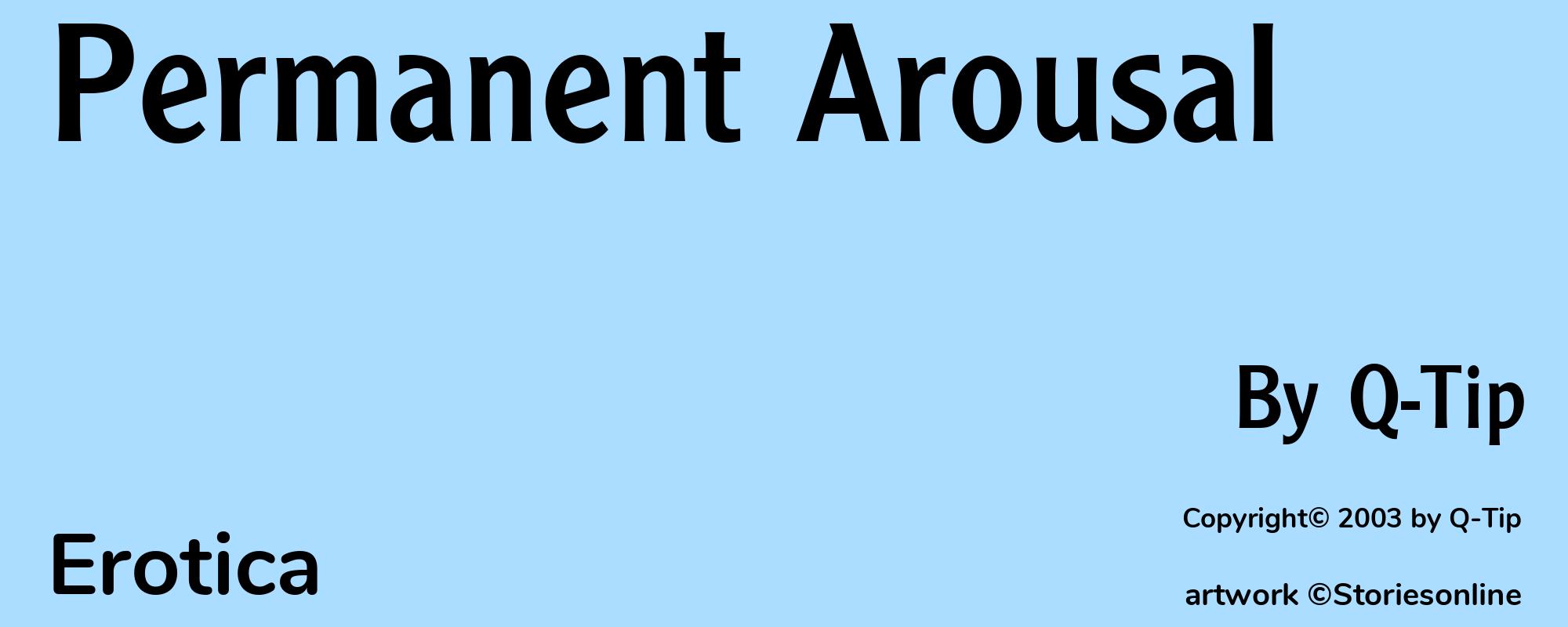 Permanent Arousal - Cover
