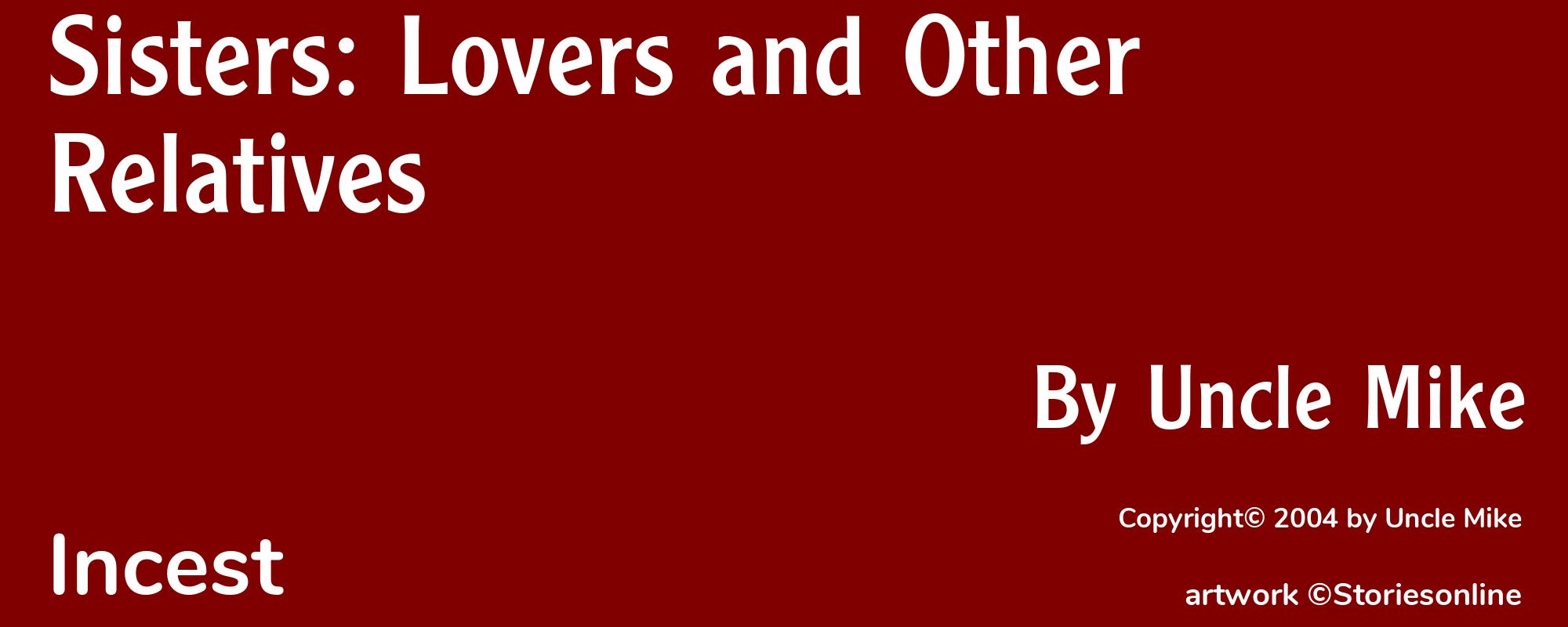 Sisters: Lovers and Other Relatives - Cover