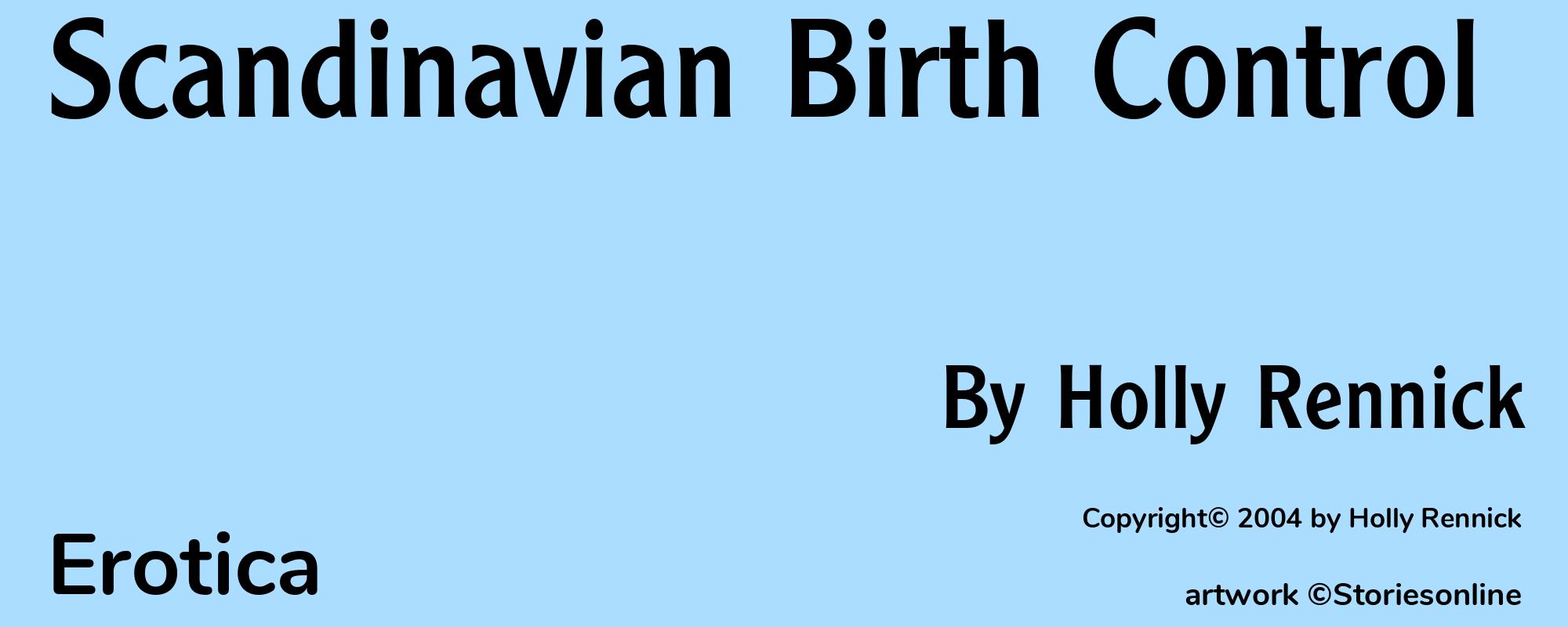 Scandinavian Birth Control - Cover