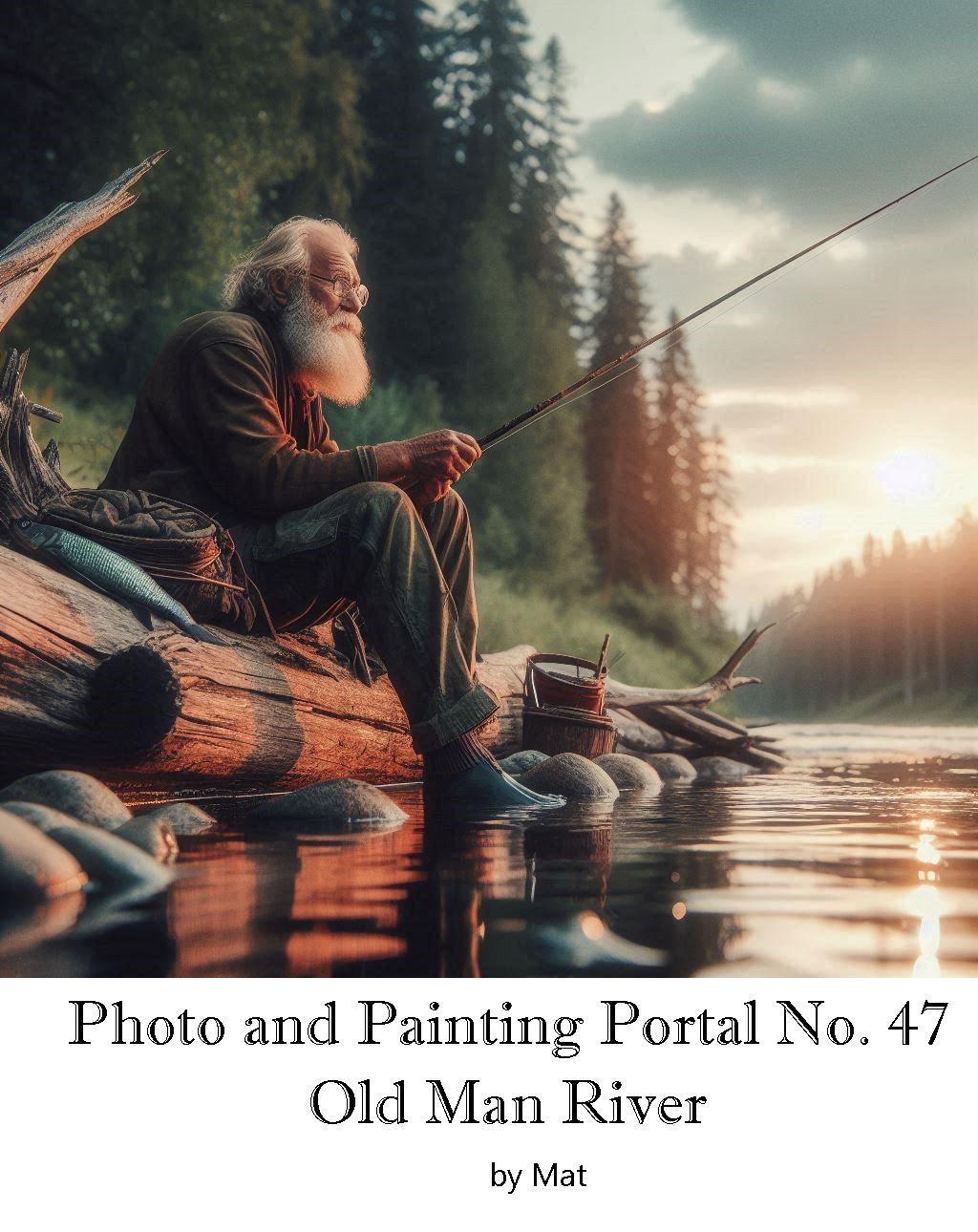 Photo and Painting Portal No. 47 - Old Man River - Cover