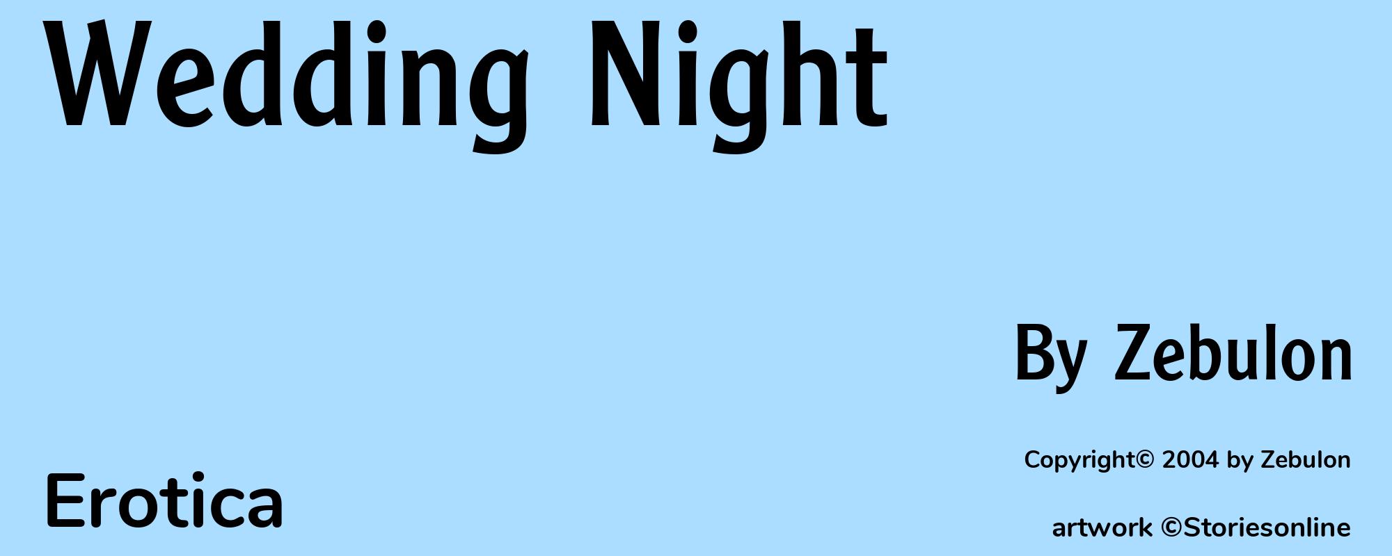 Wedding Night - Cover