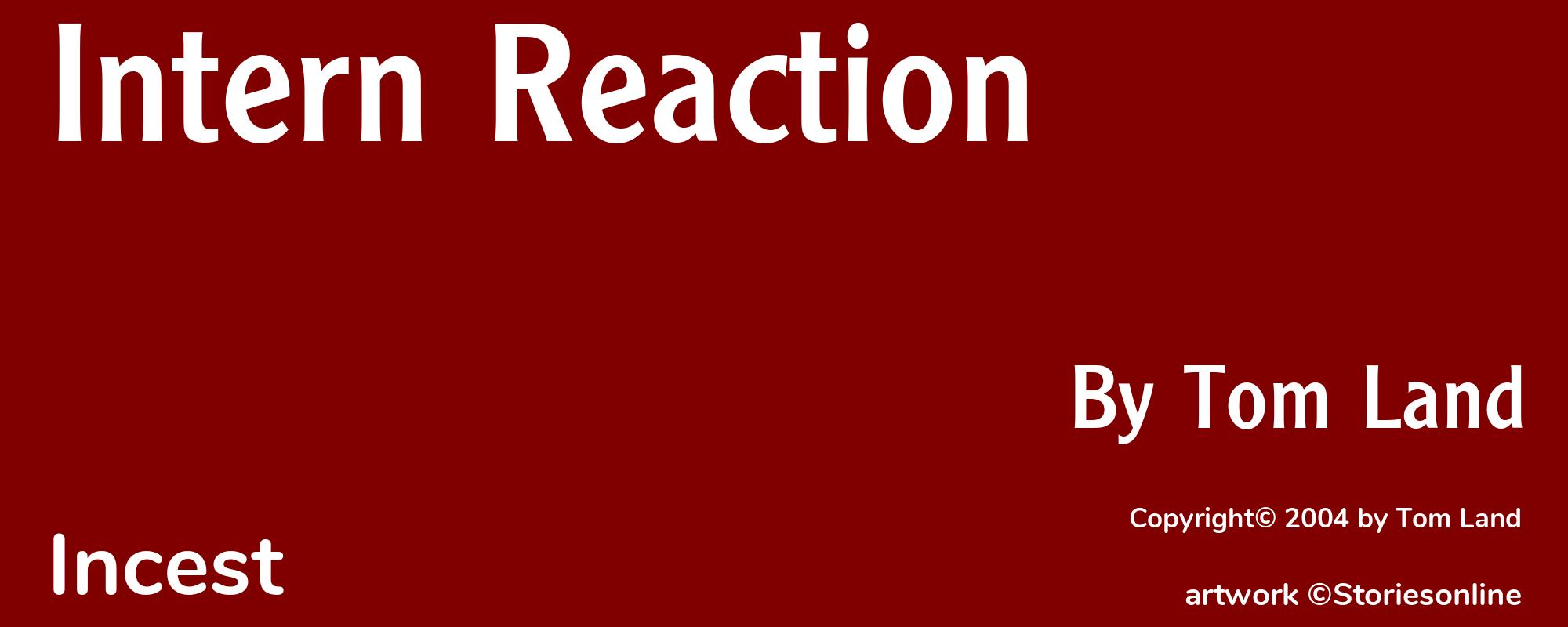 Intern Reaction - Cover