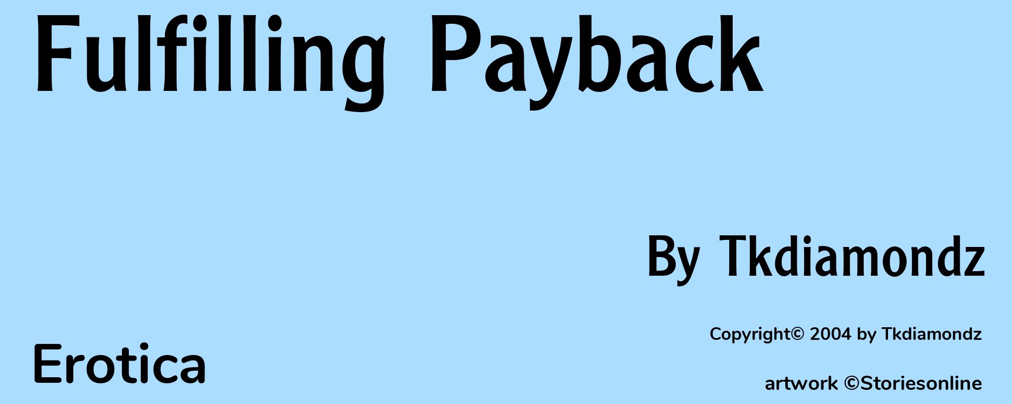 Fulfilling Payback - Cover