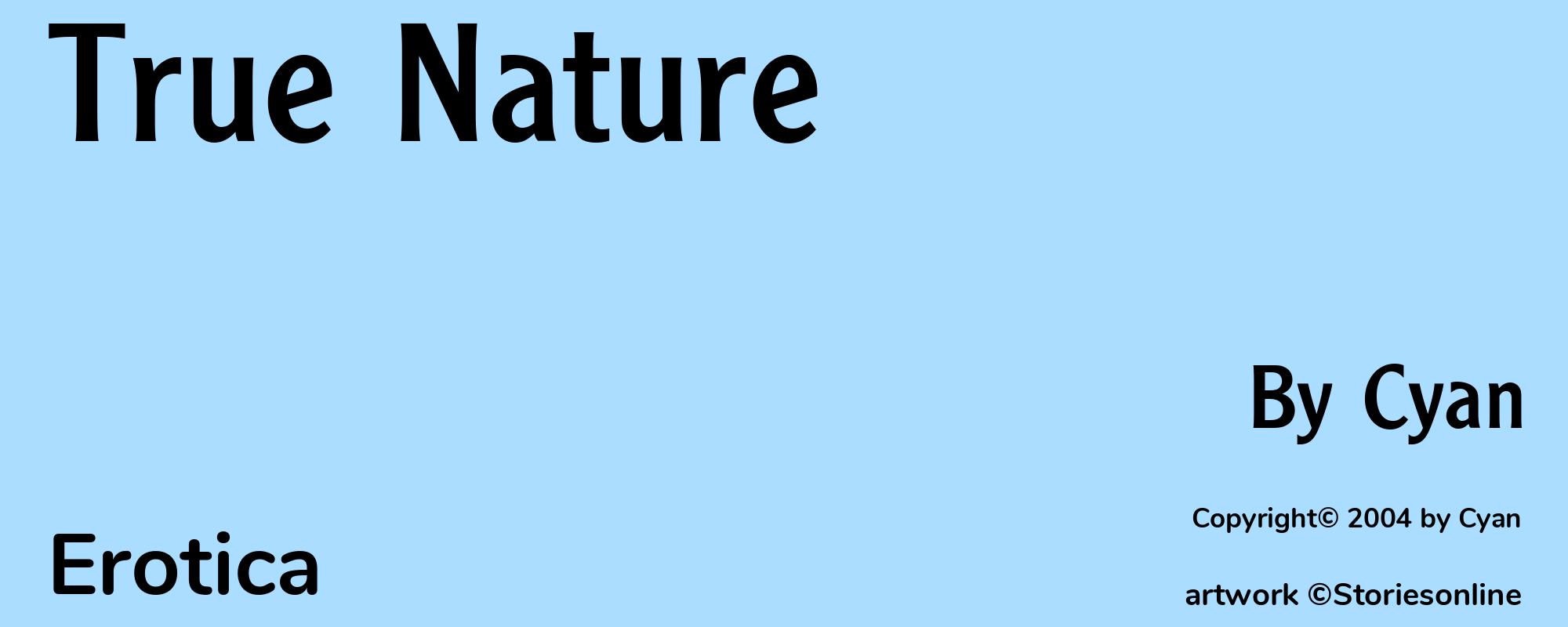 True Nature - Cover