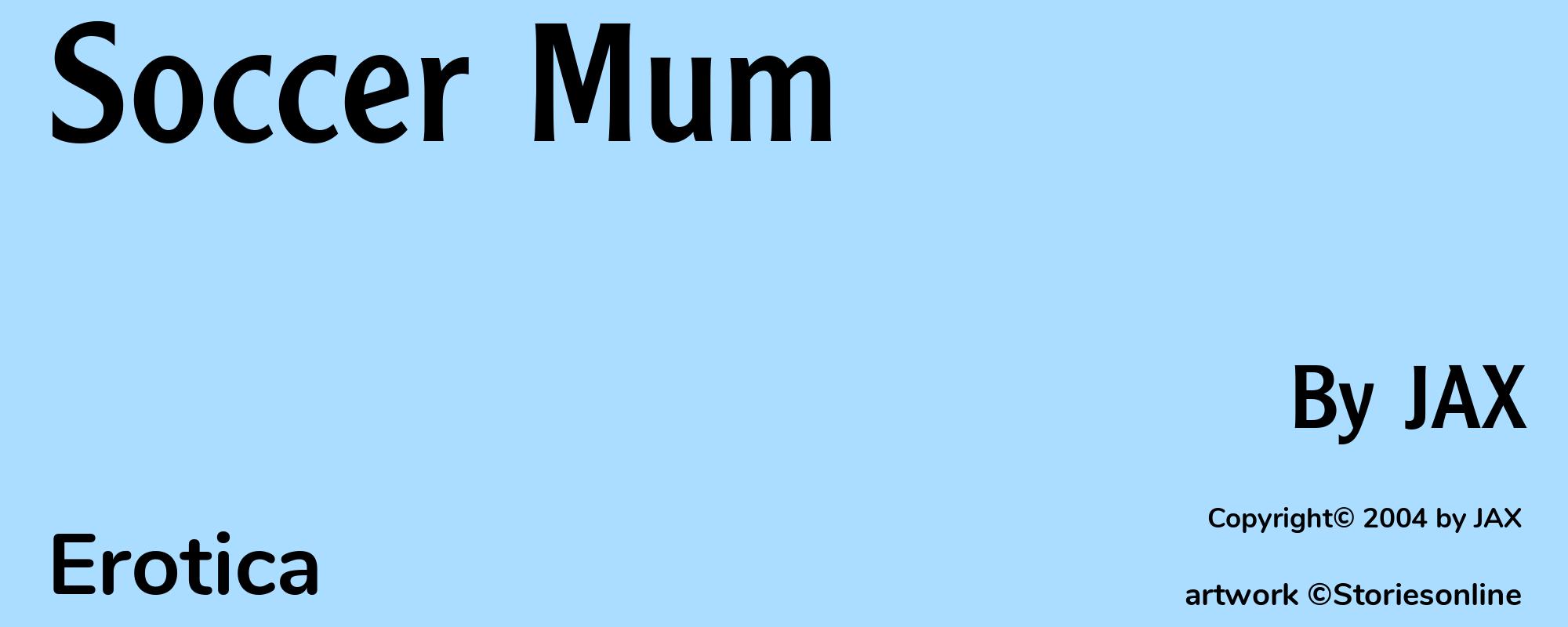 Soccer Mum - Cover