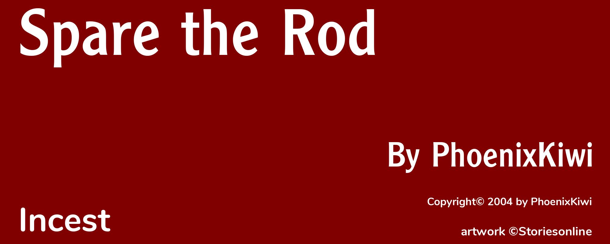 Spare the Rod - Cover