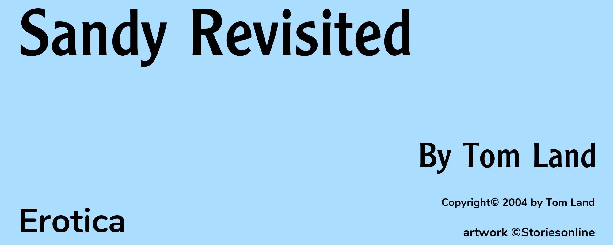 Sandy Revisited - Cover