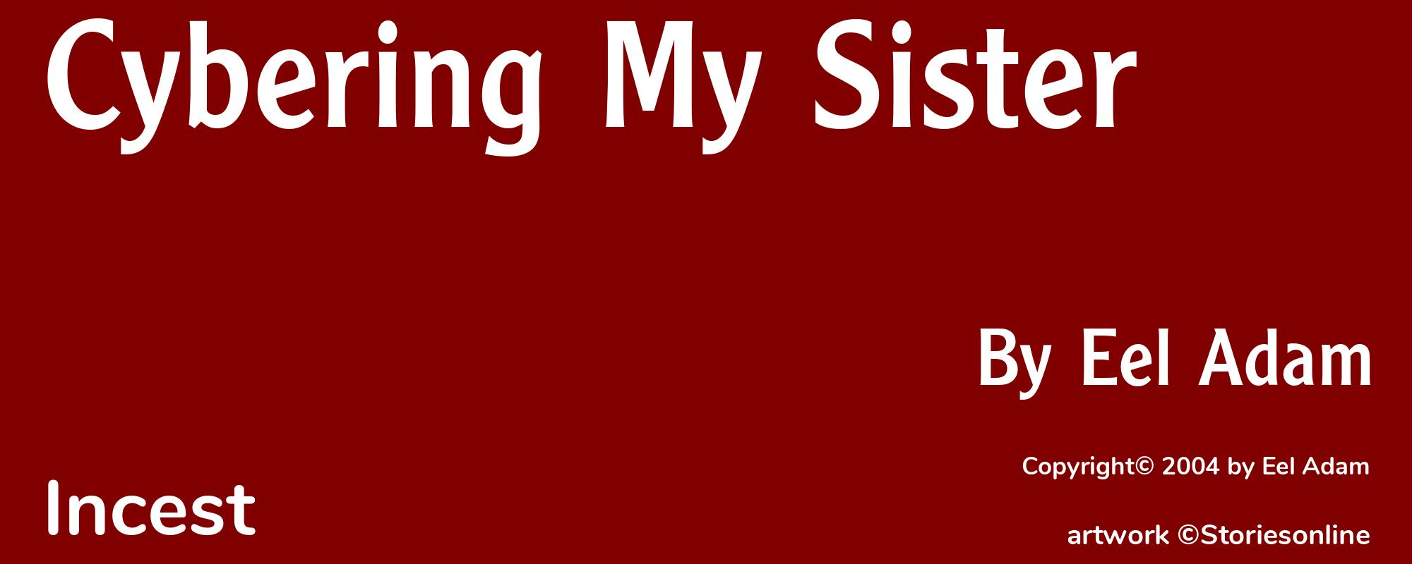 Cybering My Sister - Cover