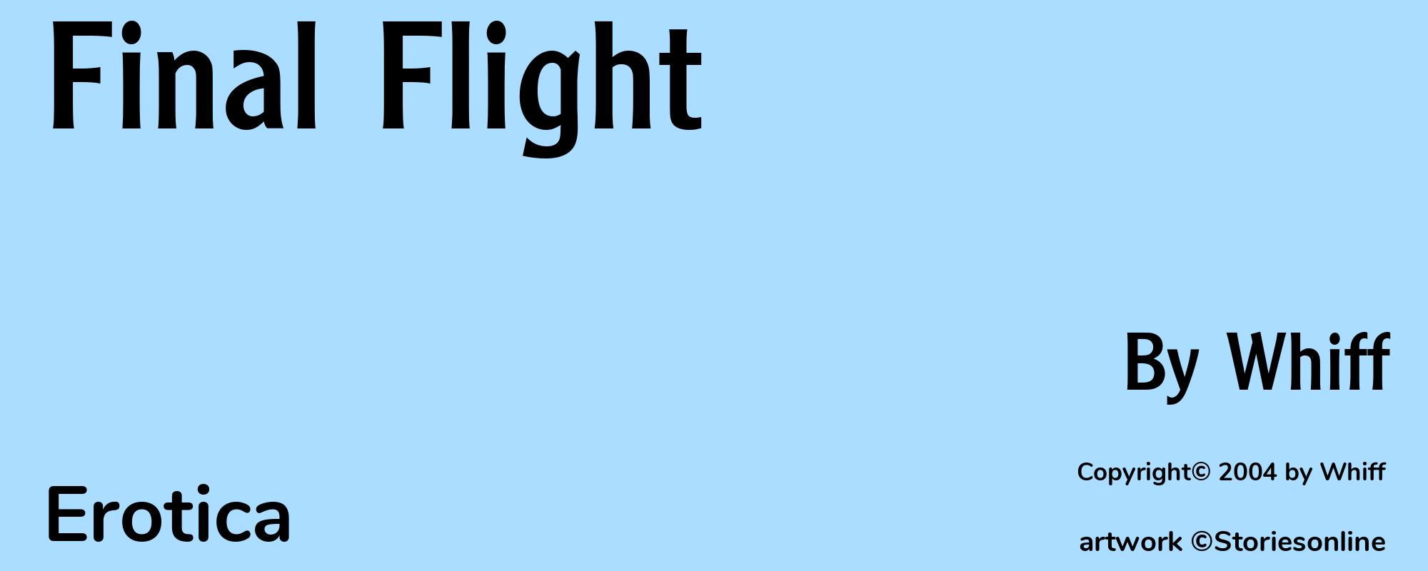 Final Flight - Cover