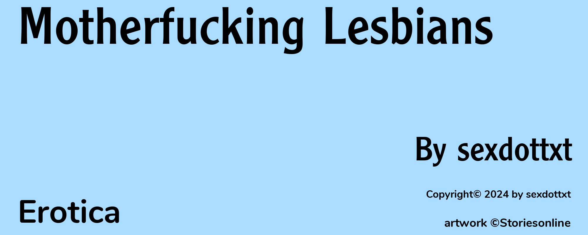 Motherfucking Lesbians - Cover