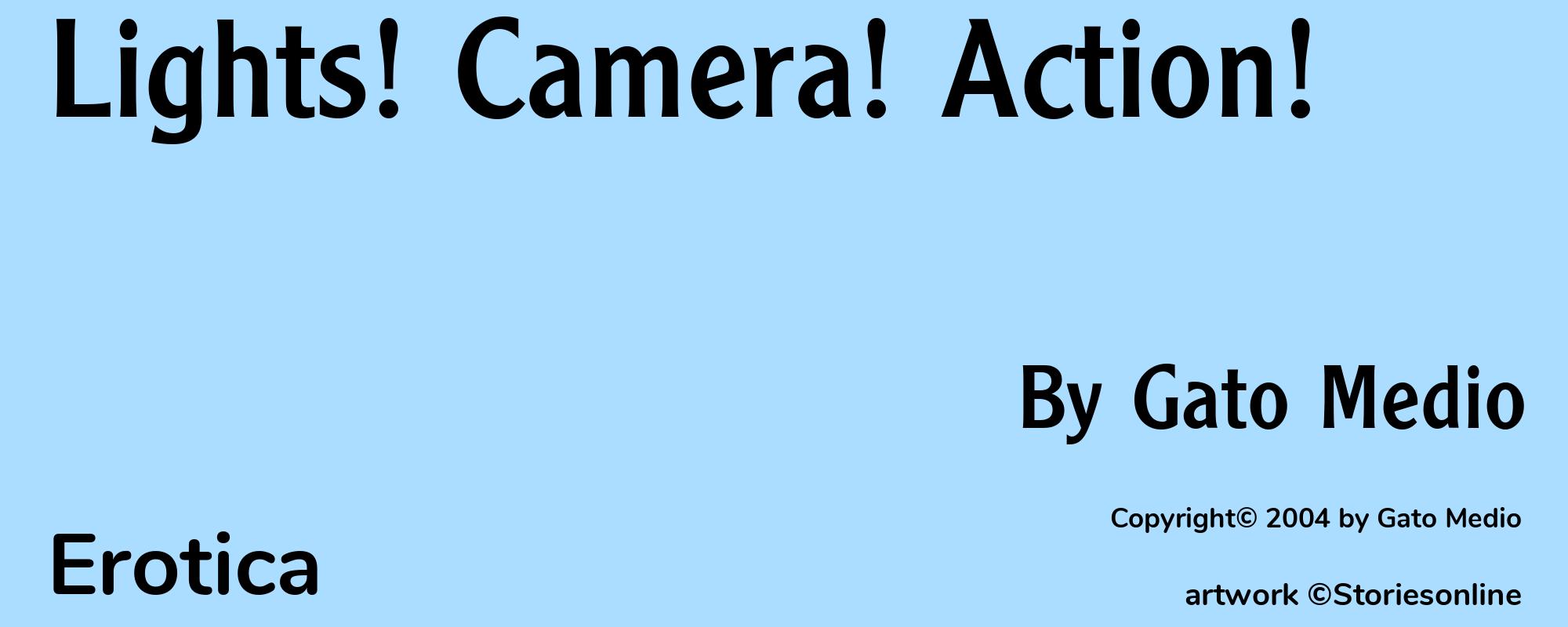 Lights! Camera! Action! - Cover